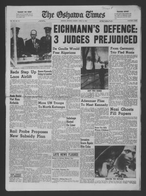 The Oshawa Times, 11 Apr 1961