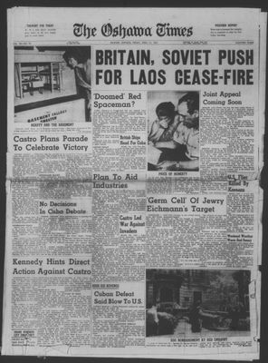 The Oshawa Times, 21 Apr 1961