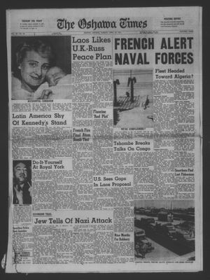 The Oshawa Times, 25 Apr 1961