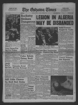 The Oshawa Times, 27 Apr 1961