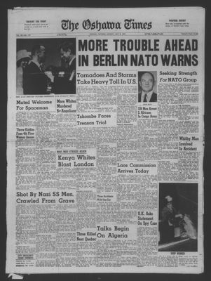 The Oshawa Times, 8 May 1961