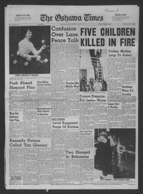 The Oshawa Times, 9 May 1961