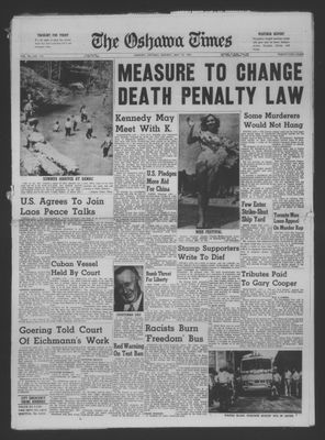 The Oshawa Times, 15 May 1961