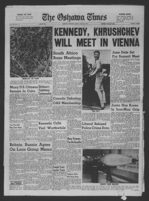 The Oshawa Times, 19 May 1961