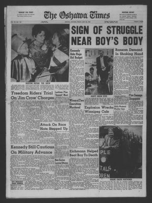 The Oshawa Times, 26 May 1961