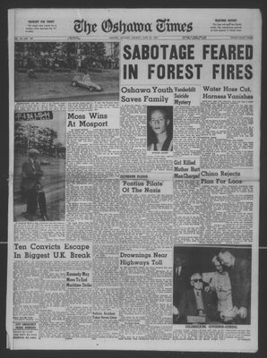 The Oshawa Times, 26 Jun 1961