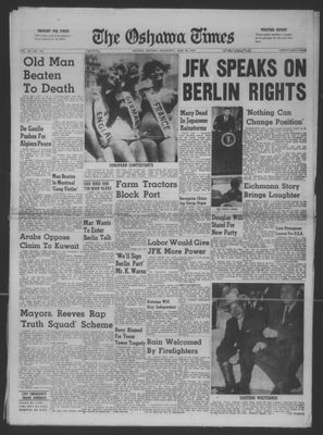 The Oshawa Times, 28 Jun 1961