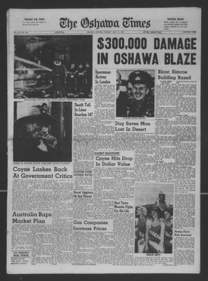 The Oshawa Times, 11 Jul 1961