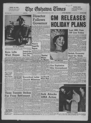 The Oshawa Times, 14 Jul 1961