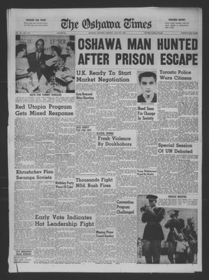 The Oshawa Times, 31 Jul 1961