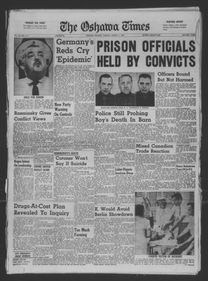 The Oshawa Times, 1 Aug 1961