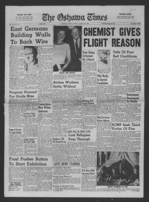 The Oshawa Times, 18 Aug 1961