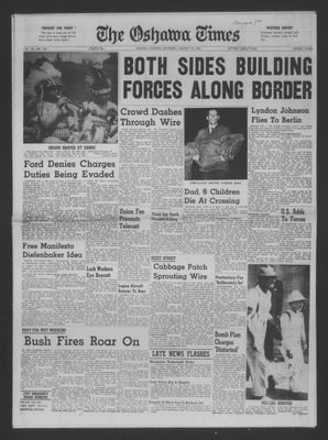 The Oshawa Times, 19 Aug 1961