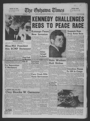 The Oshawa Times, 25 Sep 1961