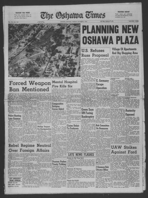 The Oshawa Times, 3 Oct 1961