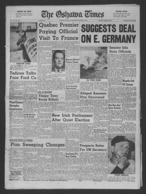 The Oshawa Times, 4 Oct 1961