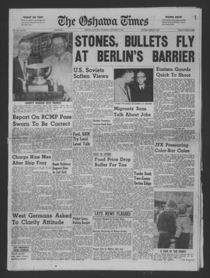 The Oshawa Times, 5 Oct 1961