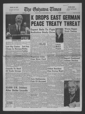 The Oshawa Times, 17 Oct 1961