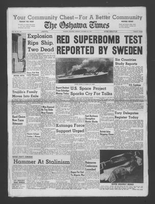 Oshawa Times (1958-), 23 Oct 1961