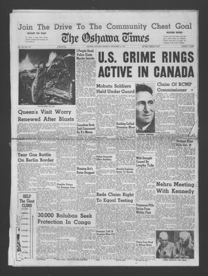 Oshawa Times (1958-), 6 Nov 1961