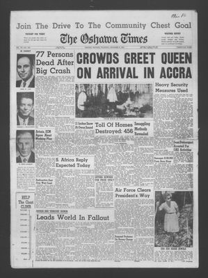 Oshawa Times (1958-), 9 Nov 1961