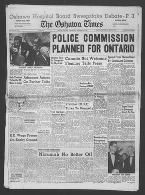 Oshawa Times (1958-), 22 Nov 1961