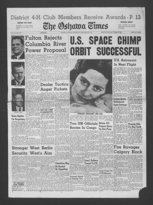 Oshawa Times (1958-), 29 Nov 1961