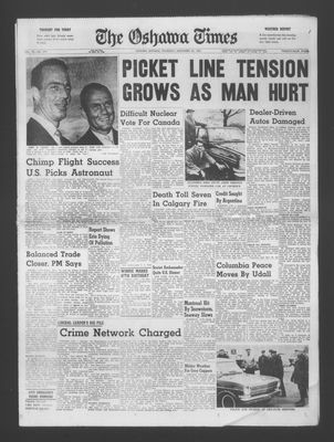 Oshawa Times (1958-), 30 Nov 1961