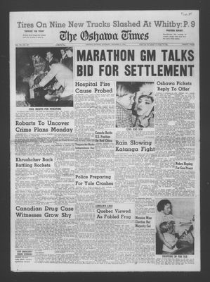 Oshawa Times (1958-), 9 Dec 1961