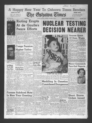 Oshawa Times (1958-), 30 Dec 1961