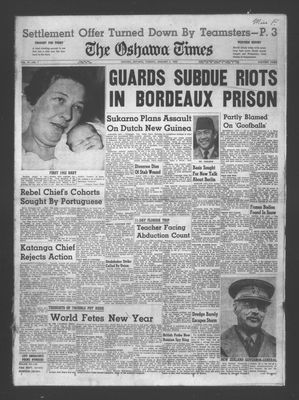 Oshawa Times (1958-), 2 Jan 1962