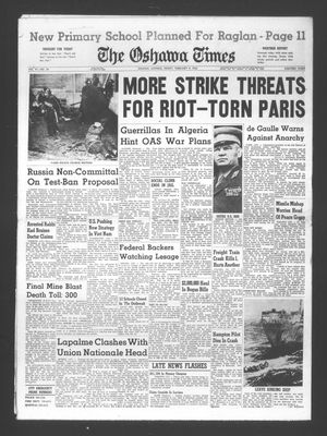 Oshawa Times (1958-), 9 Feb 1962