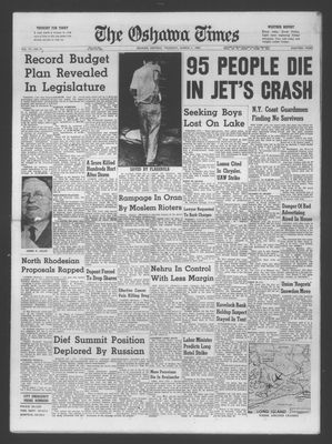 Oshawa Times (1958-), 1 Mar 1962