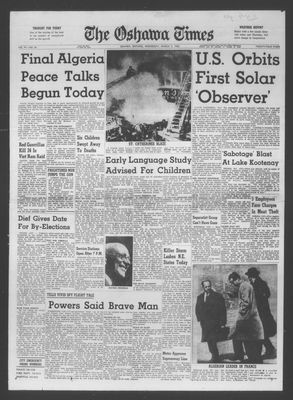 Oshawa Times (1958-), 7 Mar 1962