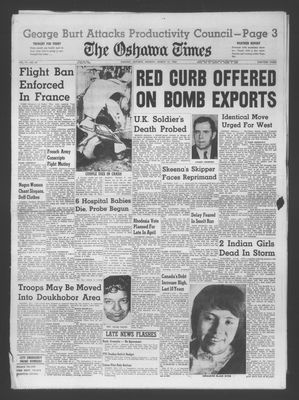 Oshawa Times (1958-), 12 Mar 1962