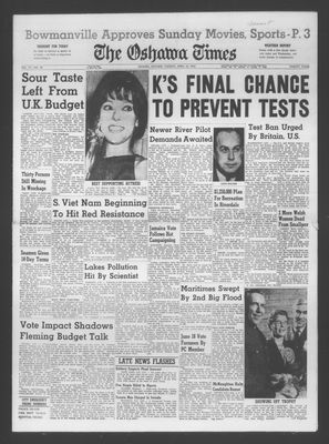 Oshawa Times (1958-), 10 Apr 1962