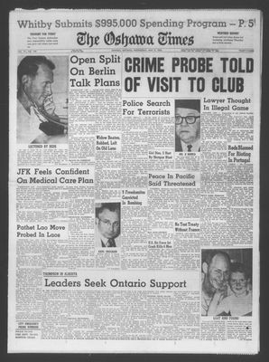 Oshawa Times (1958-), 9 May 1962