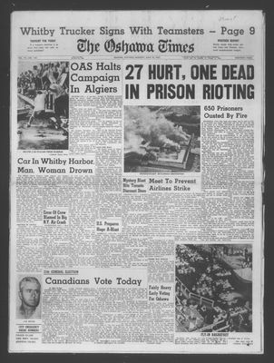 Oshawa Times (1958-), 18 Jun 1962