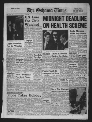 Oshawa Times (1958-), 30 Jun 1962