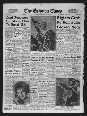 Oshawa Times (1958-), 27 Jul 1962