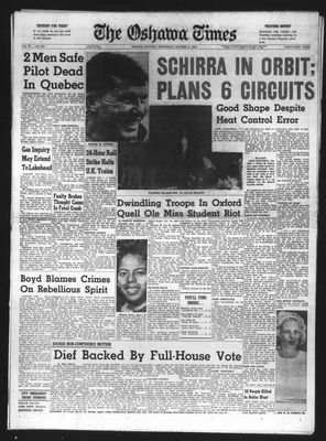 Oshawa Times (1958-), 3 Oct 1962