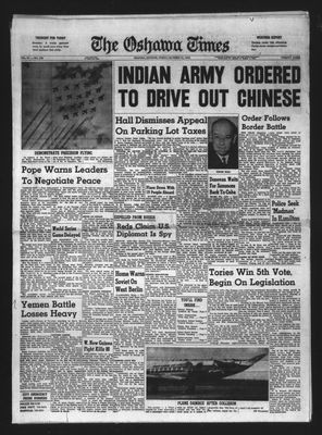 Oshawa Times (1958-), 12 Oct 1962