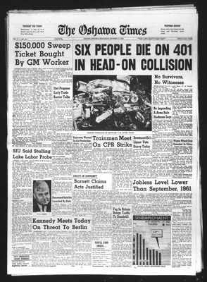 Oshawa Times (1958-), 17 Oct 1962