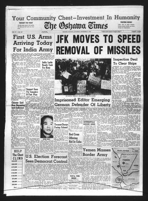 Oshawa Times (1958-), 3 Nov 1962