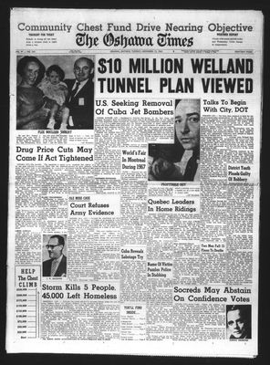 Oshawa Times (1958-), 13 Nov 1962