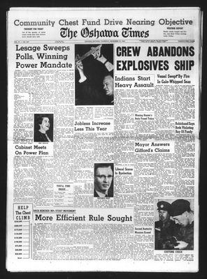 Oshawa Times (1958-), 15 Nov 1962