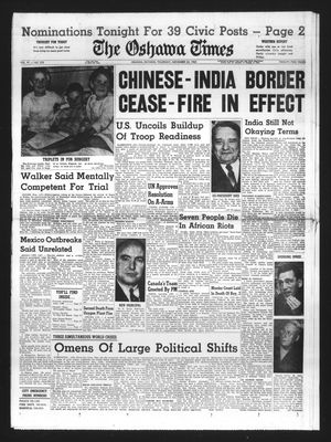 Oshawa Times (1958-), 22 Nov 1962