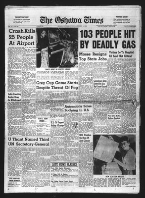 Oshawa Times (1958-), 1 Dec 1962