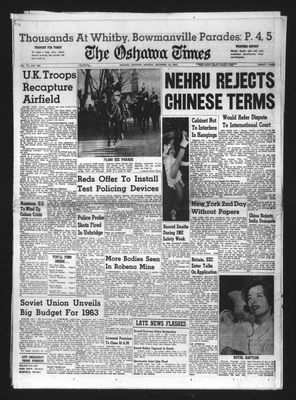 Oshawa Times (1958-), 10 Dec 1962