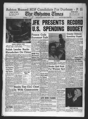 Oshawa Times (1958-), 17 Jan 1963